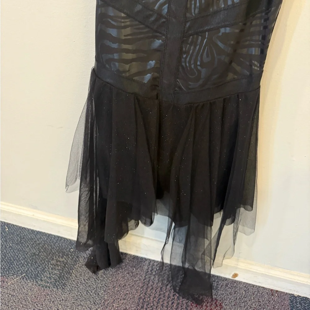 Revolution Dancewear Unsteady black contemporary dance costume, Medium Adult - Picture 7 of 9